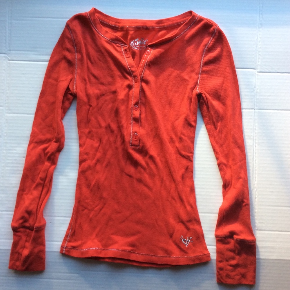 Justice Girls XS/8 Henley Long sleeve